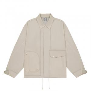 New Balance Серая куртка унисекс, Ivory White IV