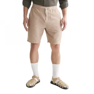 Сезонные любимые льняные шорты-чиносы Scotch & Soda, стандартного кроя, бежевый