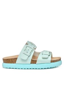 Мюли Geox J Bubblebow G J55MYB 000BC C3003 S, небесно-голубой