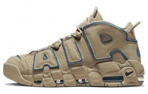 Кроссовки Nike Air More Uptempo 96 Limestone Valerian Blue