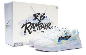 LINING Кроссовки для скейтбординга Unisex Thermal Abrasion Resistant Low top White Blue