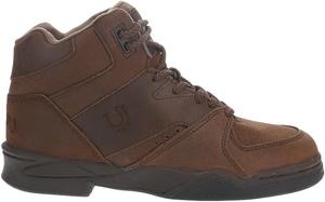 Мужские повседневные ботинки Roper с круглым носком и шнуровкой на щиколотке - коричневые