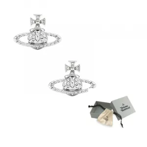 Мэйфэйр барельефные серьги Vivienne Westwood