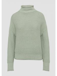 Вязаный свитер в цвете 7219_sage green QS