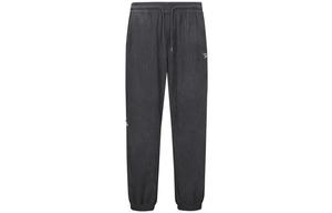 Вязаные спортивные штаны унисекс угольно-черный Reebok