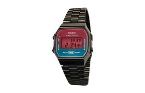 CASIO Часы Retrofit Series Quartz Movement Stainless Steel Ion Plated Strap Watch Men's Watch Multicolor Watch Dial
