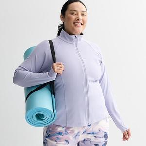 Куртка Plus size Ultrastretch Performance Tek Gear, Lavender Cloud