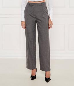 Брюки Samsøe Samsøe Saagneta Loose Fit, серый