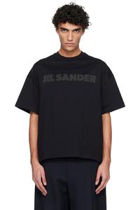 Футболка с логотипом Jil Sander, черный