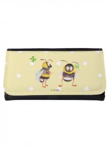 Кошелек Mr. & Mrs. Panda, желтый пастельный