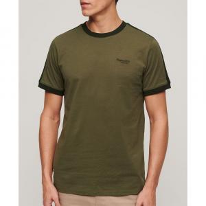 Футболка с коротким рукавом Superdry Essential Logo Retro St, зеленый