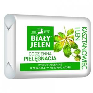 Гипоаллергенное мыло премиум-класса с экстрактом каштана 100 г., Bialy Jelen