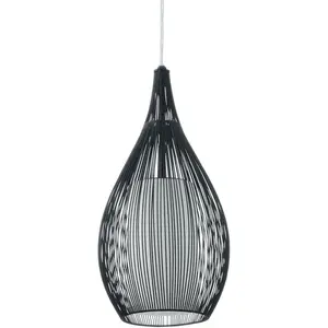 Подвесной светильник RAZONI E27 1 шт. Подвесной светильник, H130 x Ø19 см, винтаж, индустриальный стиль, 1x60 Вт без лампы. Eglo, черный