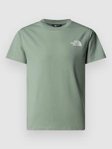 Футболка THE NORTH FACE Teen Simple Dome Kids T-Shirt, slate moss
