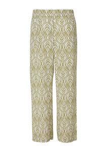 Широкие брюки s.Oliver BLACK LABEL, светло-зеленый