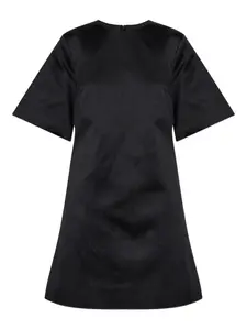 Мини-платье Harperz с короткими рукавами By Malene Birger, черный