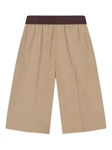 Шорты-бермуды с завышенной талией AERON, коричневый
