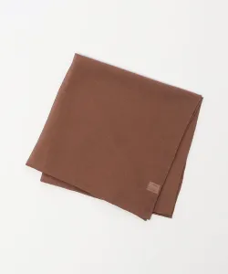 Хлопковый шелковый платок для карманного кармана United Arrows, цвет Md. Brown