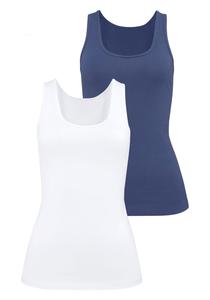 Майка H.I.S, цвет marine, weiß