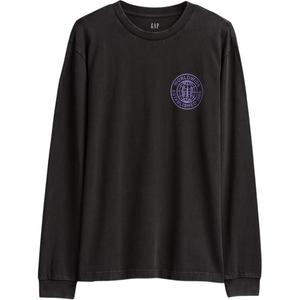 Унисекс свитшот GAP, серый черный