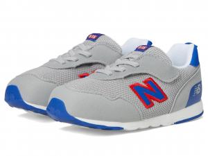 Туфли New Balance Kids 515 New-B Hook-and-Loop, цвет Raincloud/Team Royal