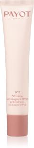 N°2 cc крем против румян spf 50, маскирующий покраснения cc крем spf 50+ Payot, 40 мл