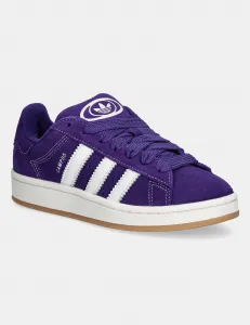 Замшевые кроссовки Campus 00s adidas Originals, фиолетовый