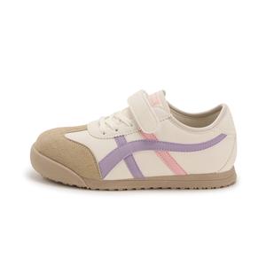 Кроссовки Stitch Series с нескользящей подошвой, износостойкие, легкие, амортизирующие, детские, для повседневной носки Disney, бежевый/фиолетовый