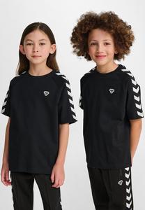 Футболка Hummel HMLJR ARCHIVE LOOSE , Black