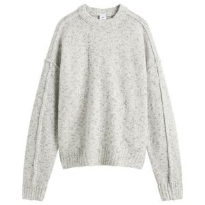 Свитер Bentley с обратным швом и круглым вырезом Won Hundred, белый