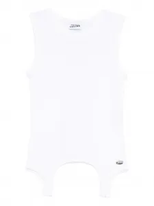 Топ с аппликацией Jean Paul Gaultier, белый