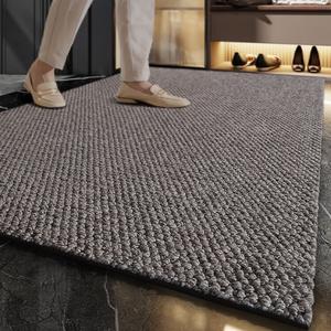 Dajiang Ковер 60х120 см из моющейся шерсти для прихожей, износостойкий, модель New Model, удаление песка, без пыли