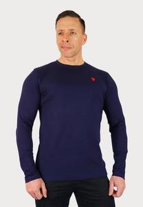 Футболка с длинным рукавом U.S. Polo Assn., темно-синий