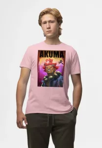 Футболка с неоновым принтом акума Henry Tiger, Orchid Pink