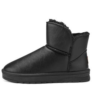 Теплые, износостойкие, нескользящие, короткие, до середины голени, унисекс, зимние сапоги Shiozawa, Black