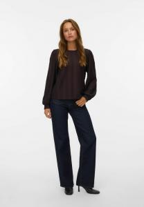 Блуза Vero Moda VMJASMIN, Chocolate Torte/Brown
