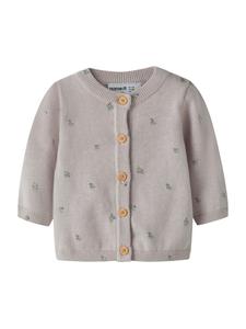 NAME IT Кардиган 'NBFBETA' вязаный, сиреневый, пастельный фиолетовый