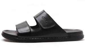 Шлепанцы мужские черный Satchi