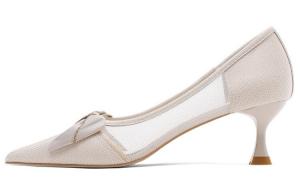 Туфли женские на высоком каблуке Off White Cameido