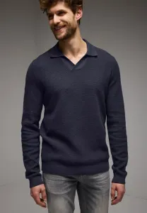 Футболка с длинными рукавами struktur Street One Men, Blau