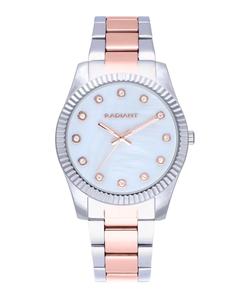 Женские часы Polinesia RA610203 из стали с серебристо-серым ремешком Radiant, серебро