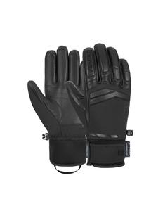 Reusch Лыжные перчатки с пальцами, черные