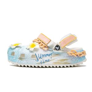 Crocs Сабо Hiker Clog Summer Wander, Footprints Created Clogs Unisex, синие