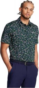 Футболка Under Armour Men's, Midnight Navy/Flare Orange/Midnight Navy