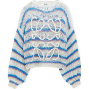 Вязаный джемпер Anagram LOEWE, белый