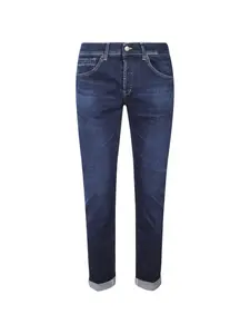 Джинсы на пуговицах Dondup, синий