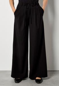 Брюки Apricot PLEAT DETAIL WIDE DRAWSTRING , Black