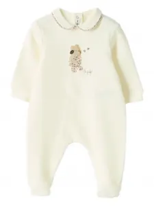 Пижама с цветочным принтом Il Gufo, белый