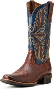 Мужские ковбойские сапоги ARIAT Hustler, Beasty Brown/Pacific Blue