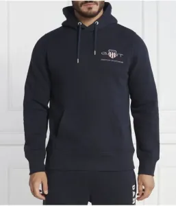 Толстовка REG regular fit Gant, темно-синий